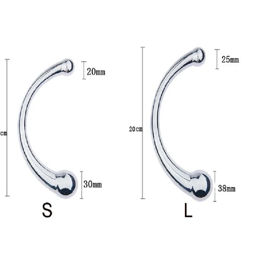 Anal Double Elegant Steel Stainless Ended 5858 Hook 0323